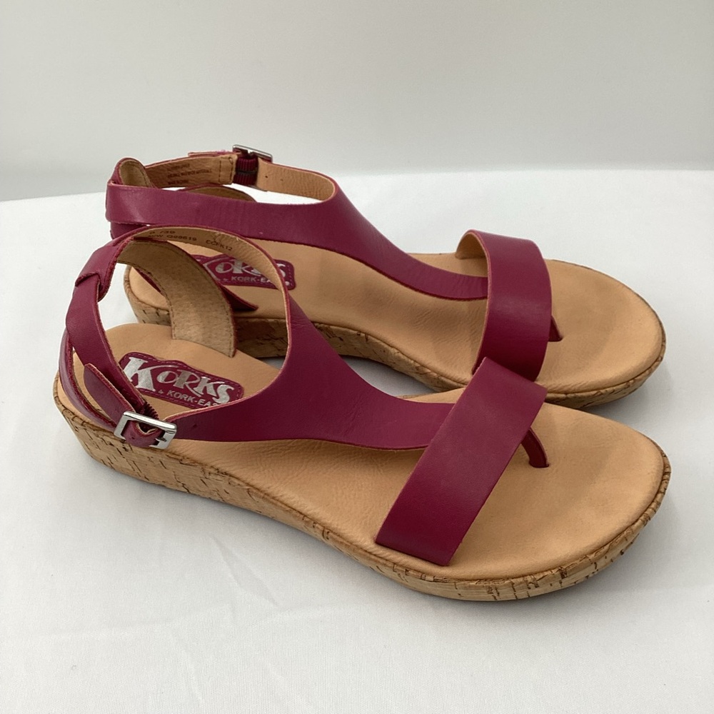 Korks  by Kork-Ease Sandals in Magenta - Picture 2 of 9